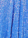 Iridescent Sequin on Velvet