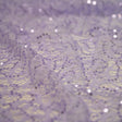 Isabelle Stretch Lace Sequin Nylon Spandex Fabric - Embroidered Sequin Lace, 50" Width, 2-Way Stretch (1 Yard)