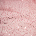 Isabelle Stretch Lace Sequin Nylon Spandex Fabric - Embroidered Sequin Lace, 50" Width, 2-Way Stretch (1 Yard)