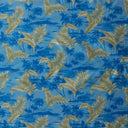 Peachskin Polyester Island Areca Palm Fabric