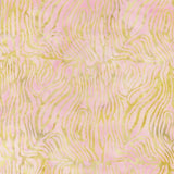 Batik Cotton Blush and Light Green Bark Floral Island Batik