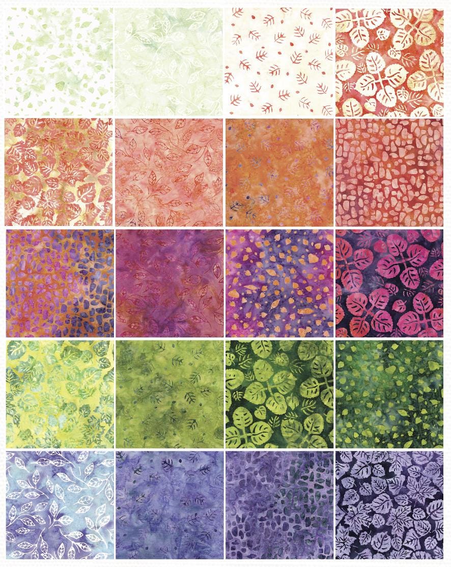 Layer Cake Breezy-ST 10" Squares Island Batik