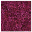 Batik Cotton Juicy Mosaics Circles Pink Magenta