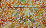 Batik Cotton Sunkist Soleil Matisse Birds Orange Island Batik