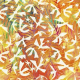 Batik Cotton Sunkist Soleil Matisse Birds Orange Island Batik