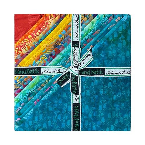Layer Cake Flutter Wings-ST Batik Birds & Butterflies Island Batik