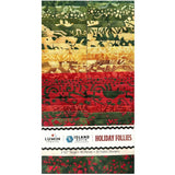 Batik Cotton Holiday Follies 2.5" Strip Pack 40 Pieces