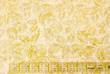 Batik Cotton Blue Ridge Mountain Yellow Pine Needles Island Batik