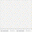 Cotton Print Ivory Floret Midnight Blooms Fabric