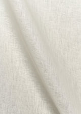 1 Yard Ivory Linen Fabric Lightweight Flat Solid 58 Inches Wide for Dyeing and Sewing