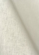 1 Yard Solid Ivory Midweight Pure Linen Fabric 8 oz Durable 58 Inches Wide