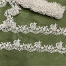Beaded Corded Lace Trim