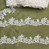 Beaded Corded Lace Trim