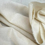100 Percent Cotton Muslin Fabric - Black, Natural, White, Plain Weave, 63" Width
