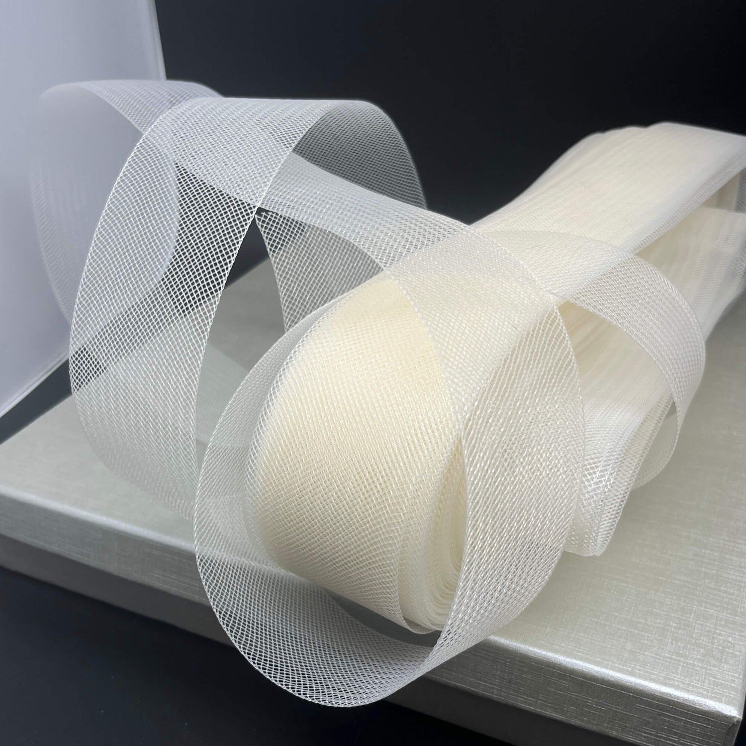 Horsehair Trim 2" Stiff Crinoline Webbing