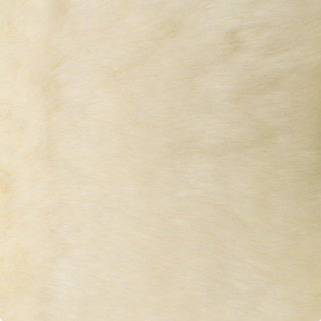 Solid Mink Faux Fur Acrylic Polyester Fabric - Solid Mink Faux Fur, 60" Width, 1-2" Pile Length, 1100 GSM (1 Yard)