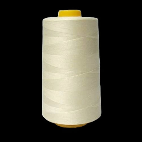 6000 Yard Sewing Thread Spun Polyester Fabric - All Purpose Overlock Cone, Baby Blue, 6000 Yards