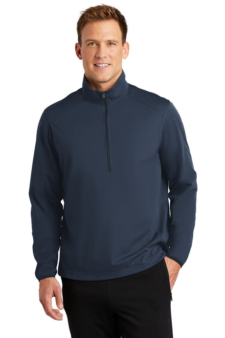 Port Authority® Active 1/2-Zip Soft Shell Jacket