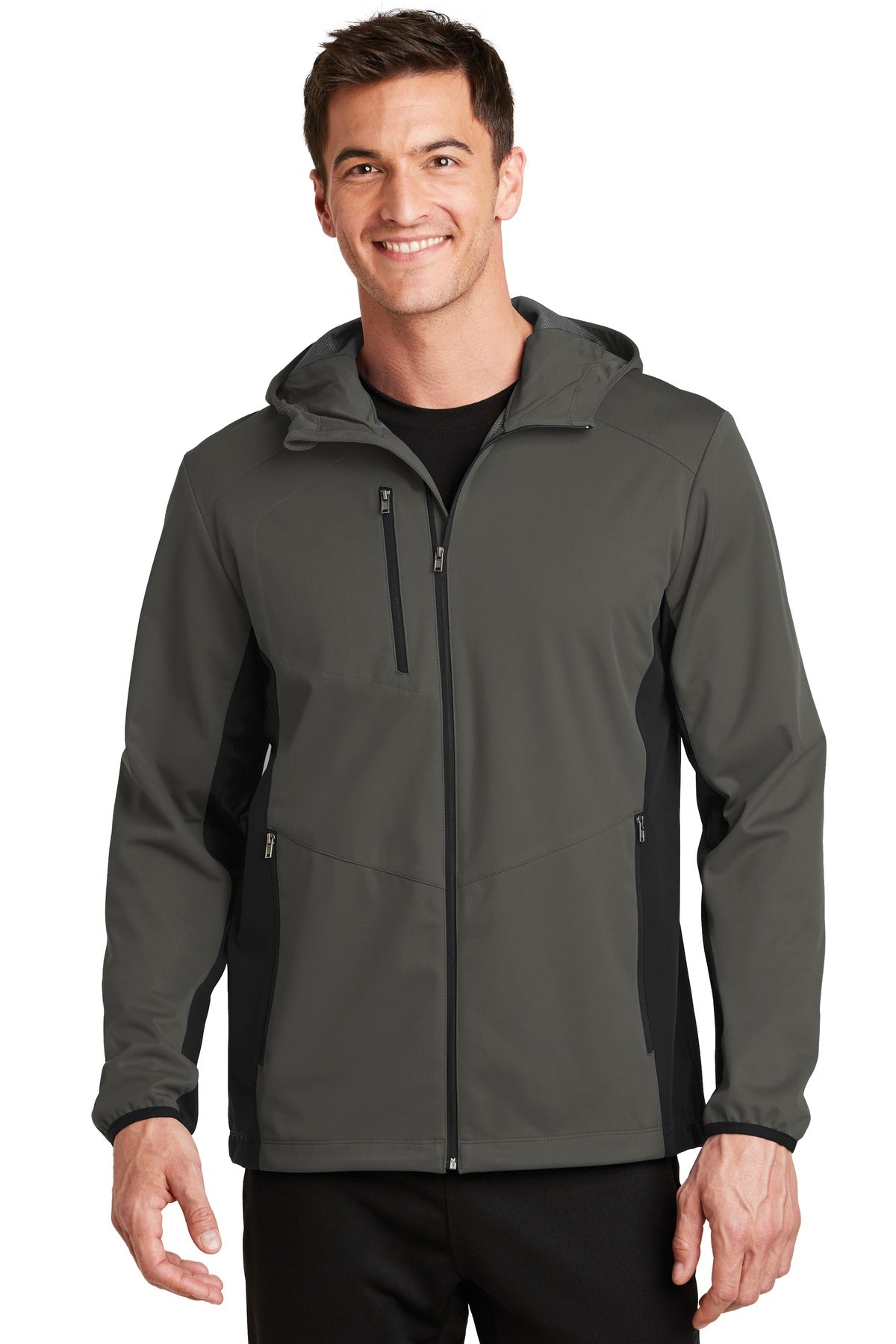 Port Authority® Active Hooded Soft Shell Jacket