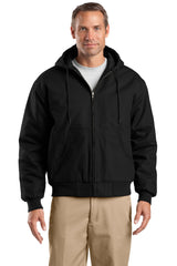 CornerStone® Tall Duck Cloth Hooded Work Jacket.