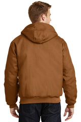 CornerStone® - Duck Cloth Hooded Work Jacket.