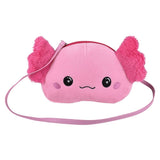 Axolotl Plush Crossbody Bag