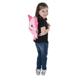 Axolotl Plush Mini Backpack 11.5"x14"