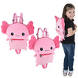 Axolotl Plush Mini Backpack 11.5"x14"