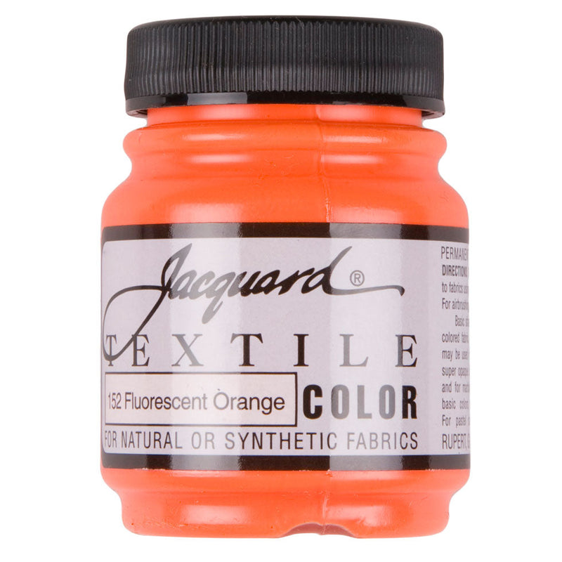 Jacquard Textile Color Fabric Paint - 152 Fluorescent Orange