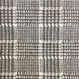 Jace Houndstooth Square Chenille Fabric - Two Toned Houndstooth, 57" Width (1 Yard)
