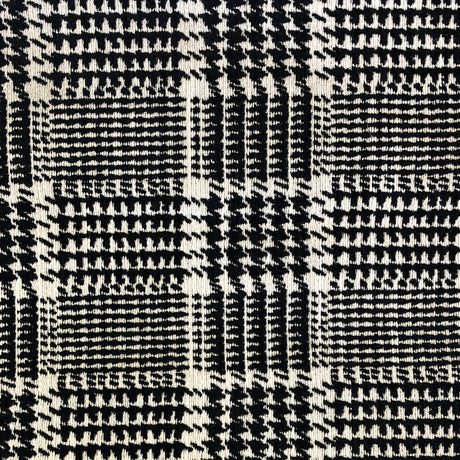 Jace Houndstooth Square Chenille Fabric - Two Toned Houndstooth, 57" Width (1 Yard)
