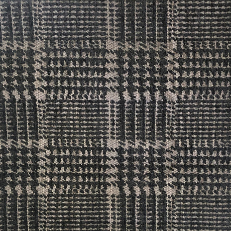 Jace Houndstooth Square Chenille Fabric - Two Toned Houndstooth, 57" Width (1 Yard)