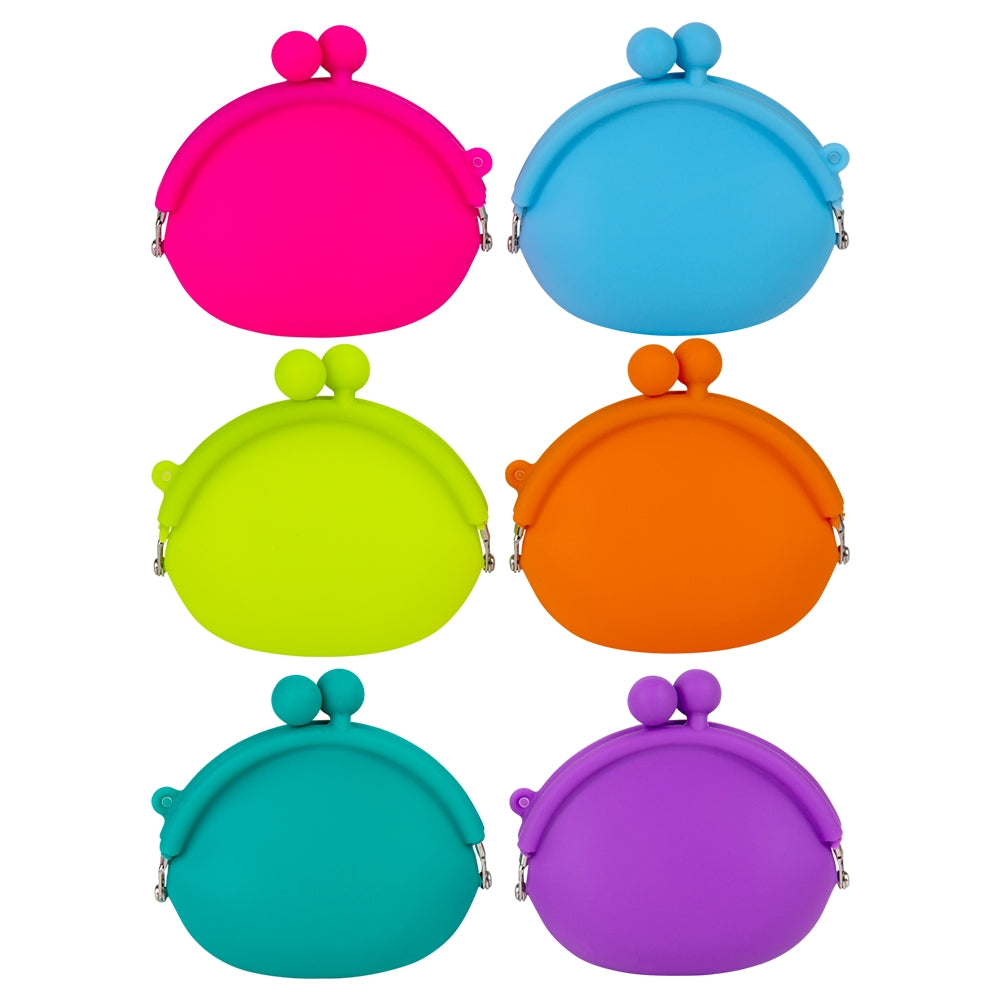 Silicone Coin Purse 3.5" (1 CNS)