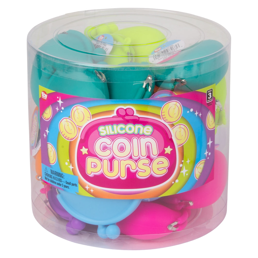 Silicone Coin Purse 3.5" (1 CNS)