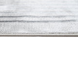 Jade 42 Polyester Shiny Viscose Area Rug - Ivory, D.Grey/Cream, 9' 8" X 13' (1 Unit)