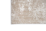 Jade 44 Beige Area Rug - Beige, 100% Polyester/Shiny Viscose, 7' 8" X 10' 5" (1 Piece)