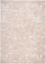 Jade 44 Beige Area Rug - Beige, 100% Polyester/Shiny Viscose, 7' 8" X 10' 5" (1 Piece)