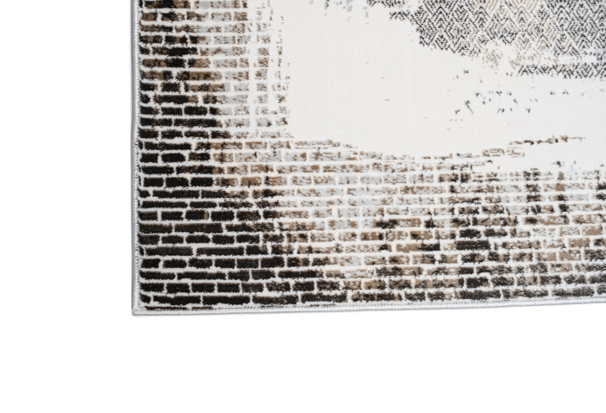 Jade 46 Brown Area Rug - Brown, 7' 8" X 10' 5" (1 Piece)