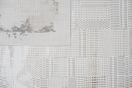 Jade 50 Brown/Cream Area Rug - Brown/Cream, 100% Polyester/Shiny Viscose, Machine Loom, Made In Turkey (9' 8" X 13')