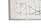 Jade 51 Polyester Viscose Area Rug - Brown/Cream, Machine Loom, Made In Turkey, 9' 8" X 13' (1 Rug)