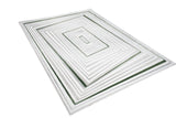 Jade 54 Area Rug - Green/Cream, 7' 8" X 10' 5" (1 Piece)