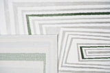 Jade 54 Area Rug - Green/Cream, 7' 8" X 10' 5" (1 Piece)