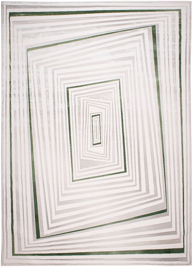 Jade 54 Area Rug - Green/Cream, 7' 8" X 10' 5" (1 Piece)