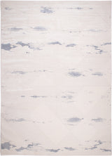 Jade 55 Area Rug - Blue/Cream, 100% Polyester/Shiny Viscose, Machine Loom, Made In Turkey (9' 8" X 13')