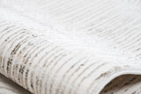 Jade 57 Area Rug - Brown/Cream, 100% Polyester/Shiny Viscose, Machine Loom, Made In Turkey, 9' 8" X 13' (1 Piece)