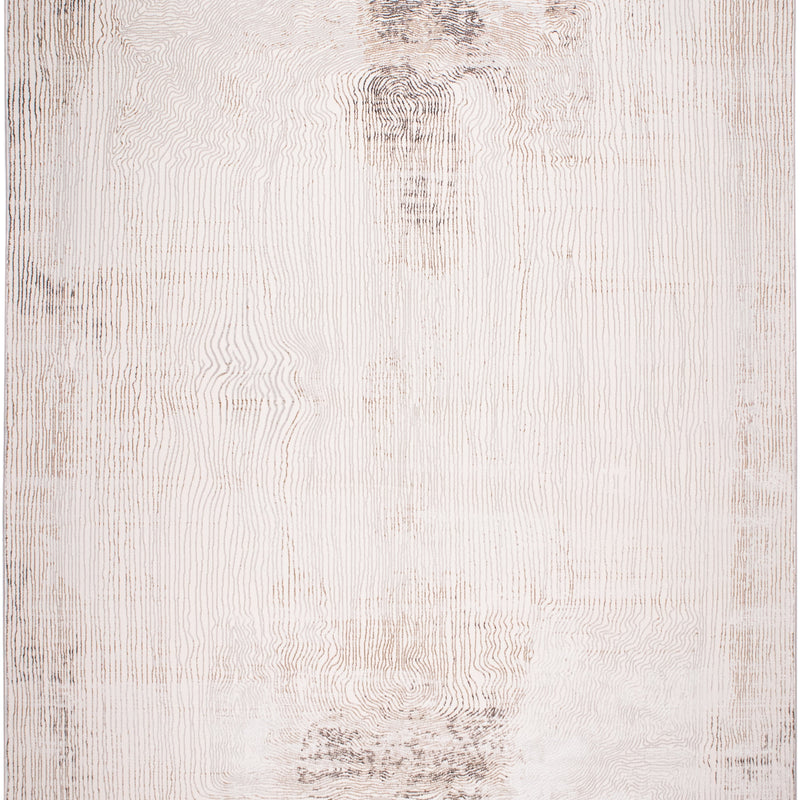 Jade 57 Area Rug - Brown/Cream, 100% Polyester/Shiny Viscose, Machine Loom, Made In Turkey, 9' 8" X 13' (1 Piece)