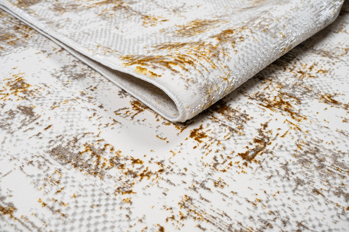 Jade 59 Gold Cream Area Rug - Gold Cream, 7' 8" X 10' 5" (1 Piece)