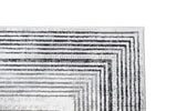 Jade 66 Area Rug - Dark Grey/Cream, 5' 3" X 7' 6" (1 Piece)