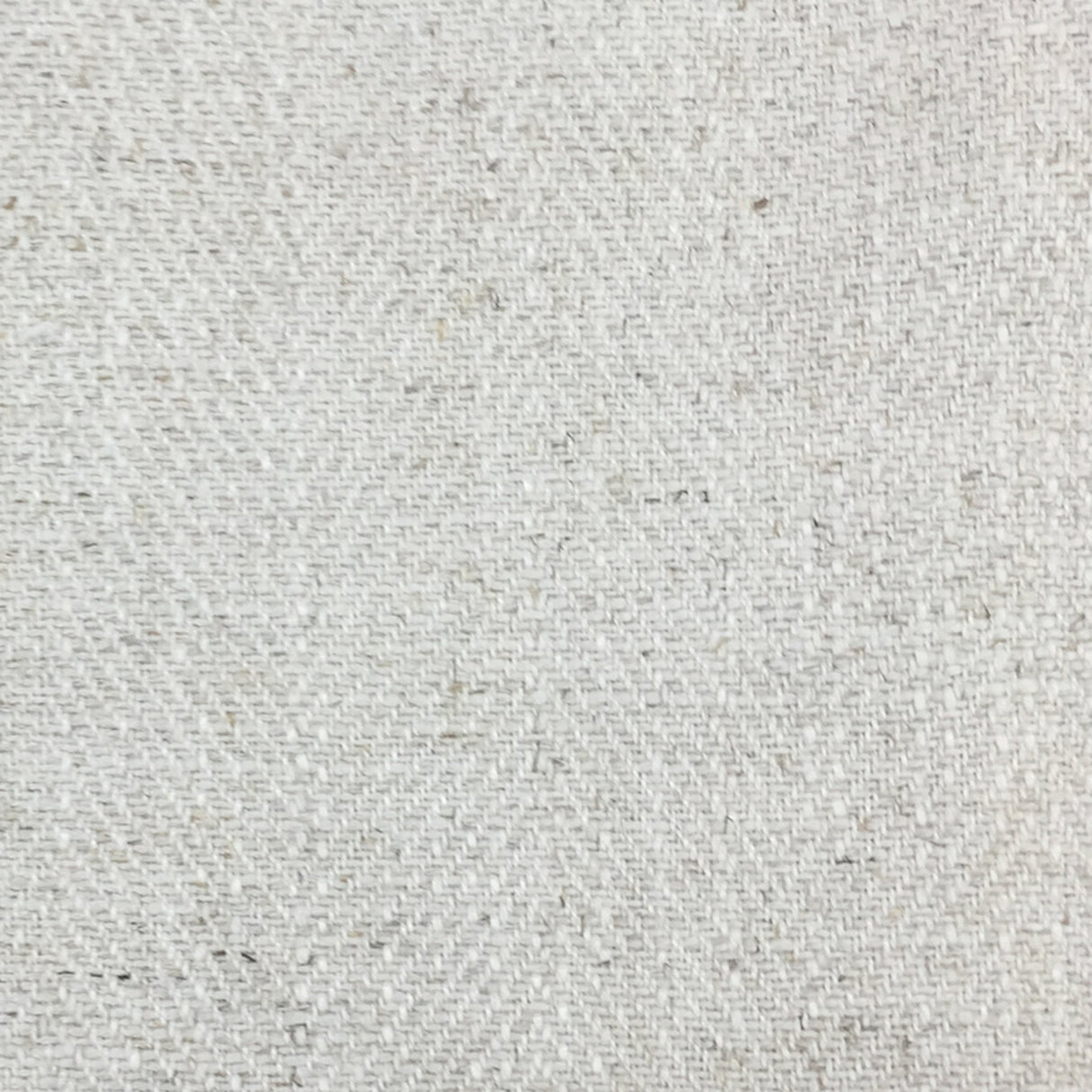 James Linen Blend Fabric - Natural Herringbone, 55" Width (1 Yard)