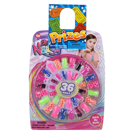 Fashion Adhesive Nail Set 36ct